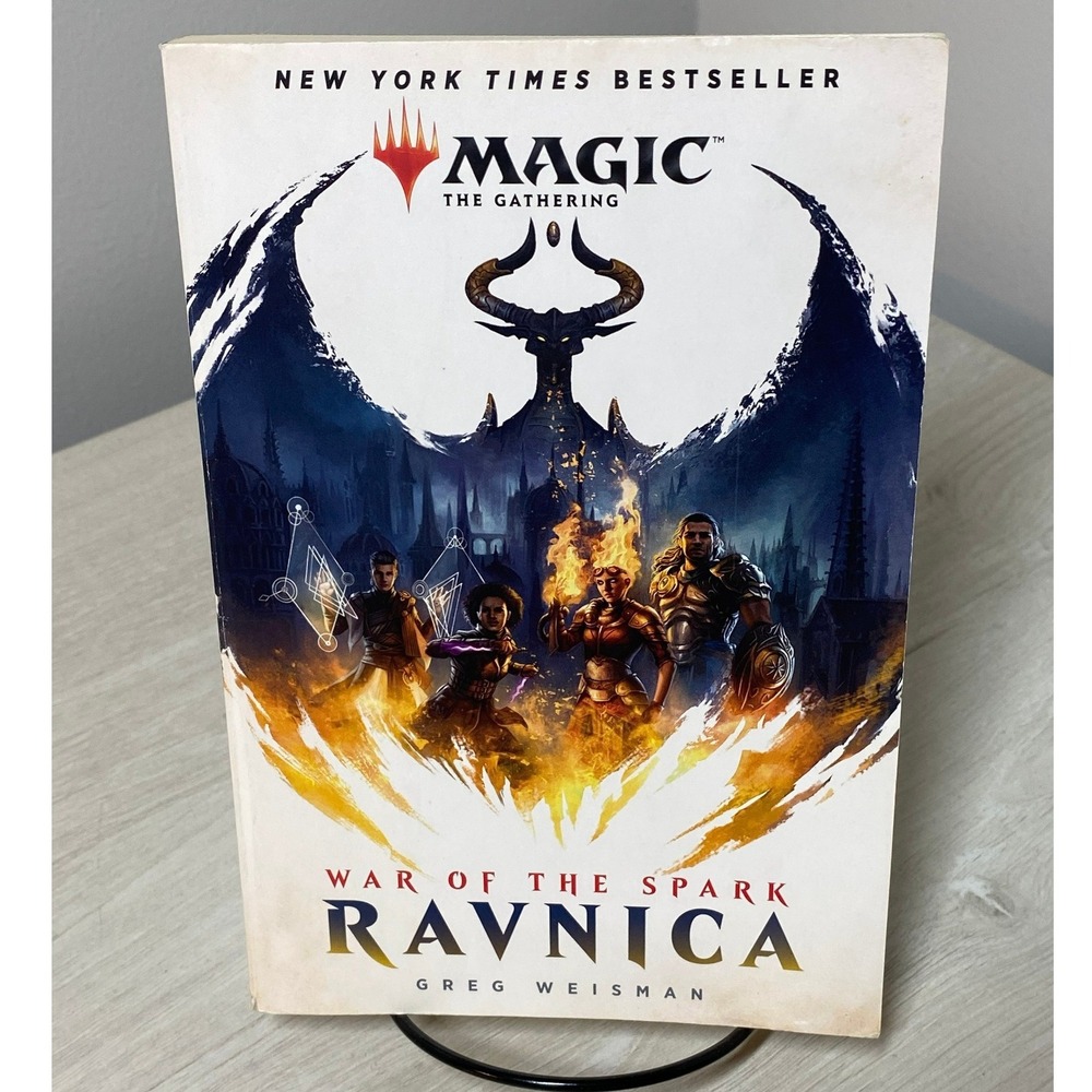 Magic The Gathering War of the Spark Ravnica Greg Weisman MTG Novel Del Rey PB